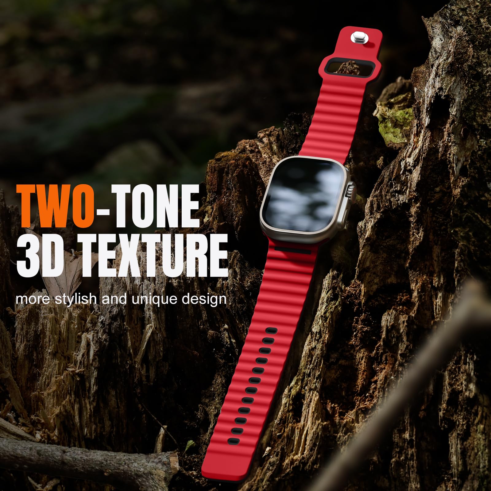 Foto 3 pulgar | Correa Getino Ocean para Apple Watch Ultra 2/ Ultra - Venta Internacional