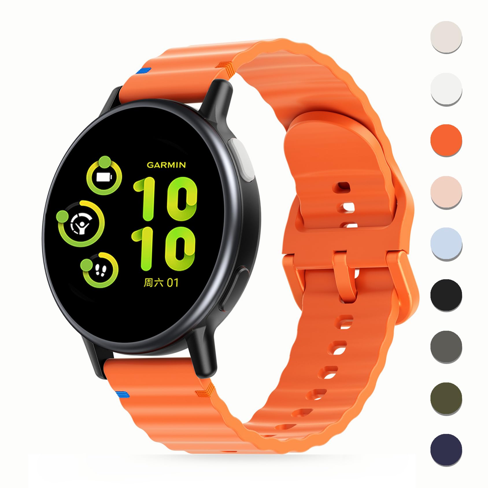 Foto 2 pulgar | Correa de Silicona para Garmin Vivoactive 6/5 - Venta Internacional