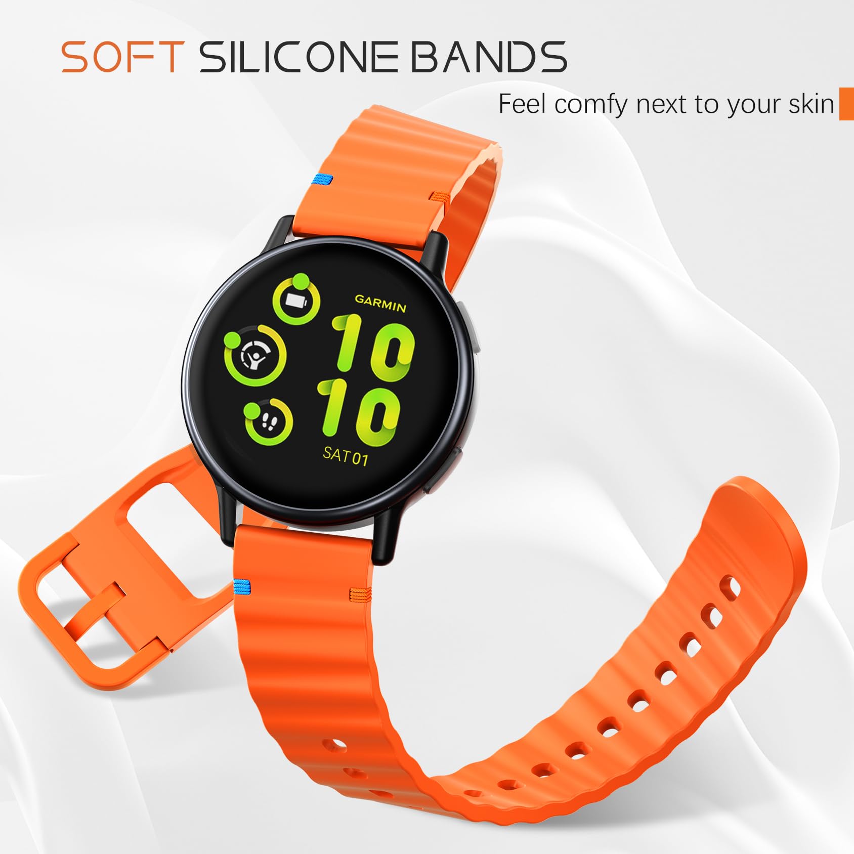 Foto 5 pulgar | Correa de Silicona para Garmin Vivoactive 6/5 - Venta Internacional