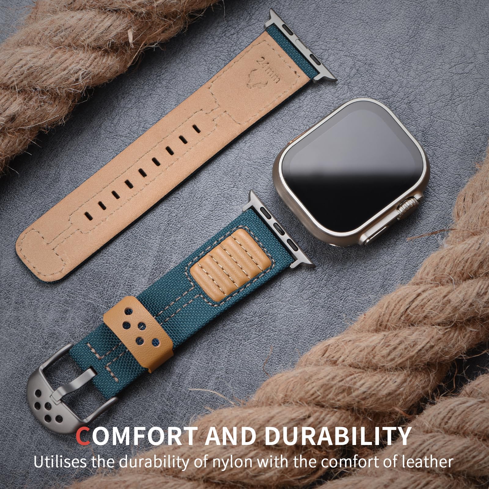 Foto 6 pulgar | Correa Wristitani para Apple 42 a 49 Mm - Venta Internacional