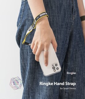 Foto 2 | Correa De Mano Ringke Ticket Band Negra Para Cámara Y Teléfono - Venta Internacional.