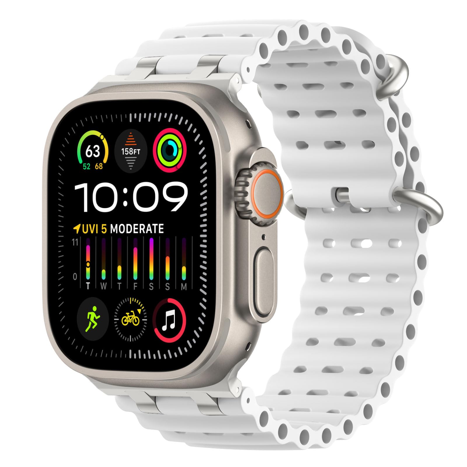 Foto 1 | Correa De Reloj Moko Ocean Band Compatible Con Apple Watch Ultra 2 - Venta Internacional.