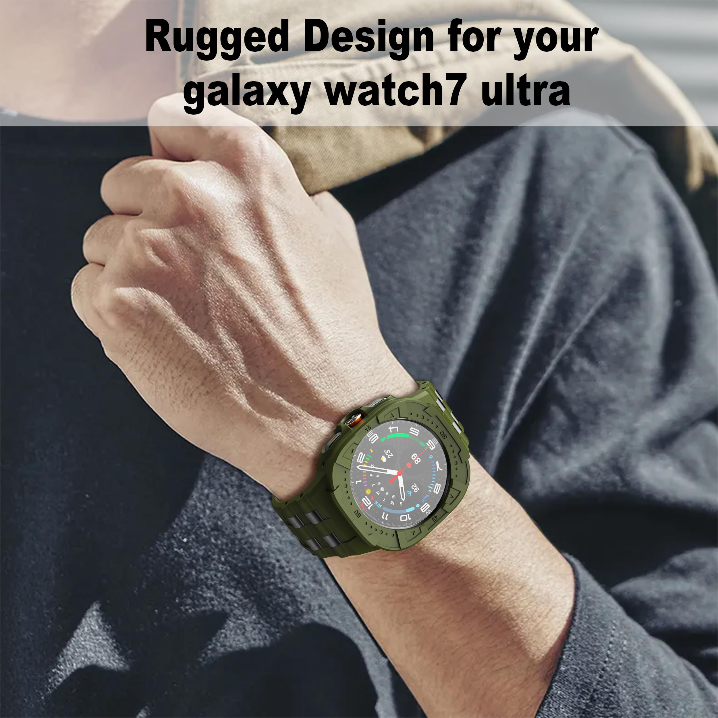 Foto 7 pulgar | Correa De Reloj T-engine Compatible Con Samsung Galaxy Watch 7 Ultra De 47 Mm - Venta Internacional.