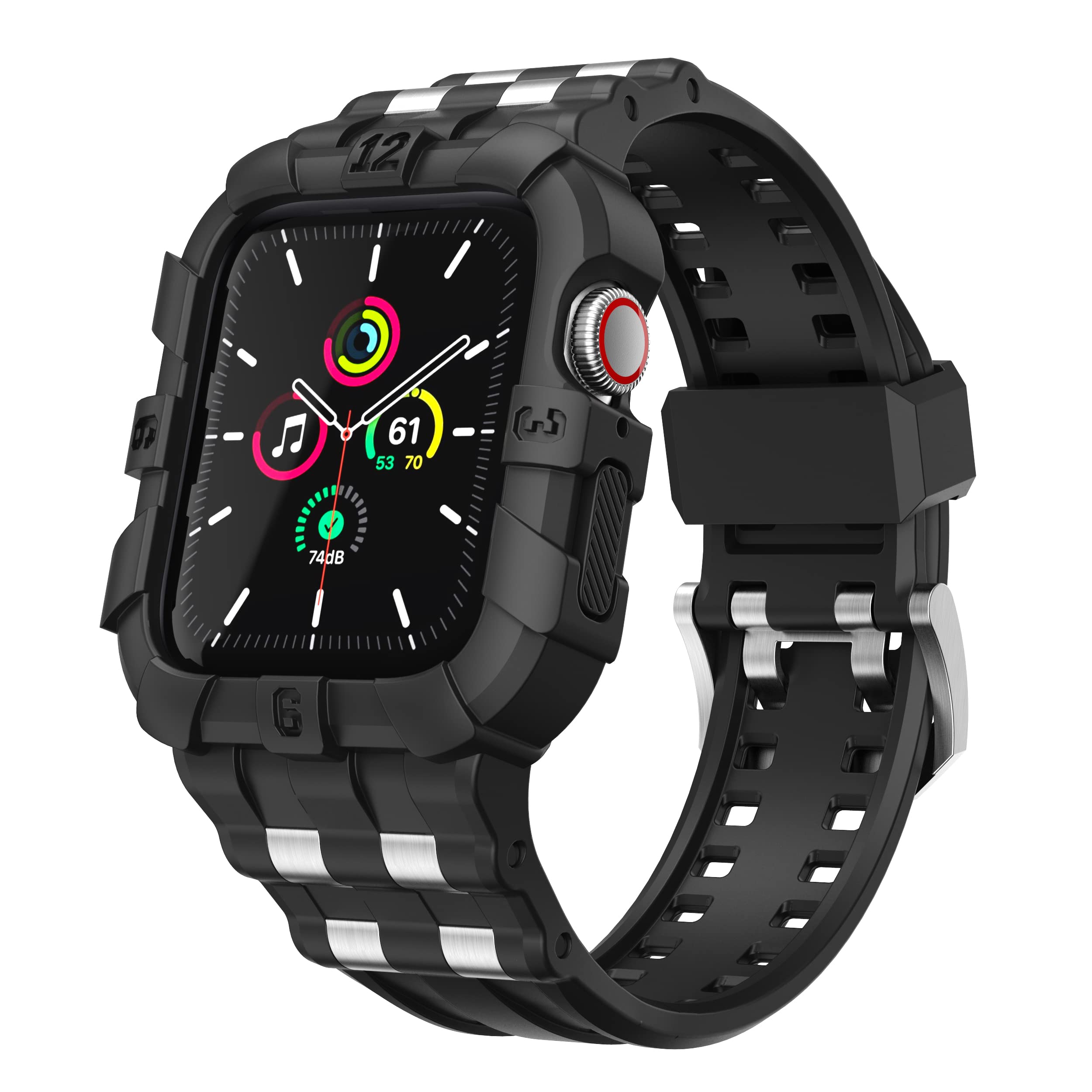 Foto 2 pulgar | Correa De Reloj Con Funda T-engine Compatible Con Apple Watch - Venta Internacional.