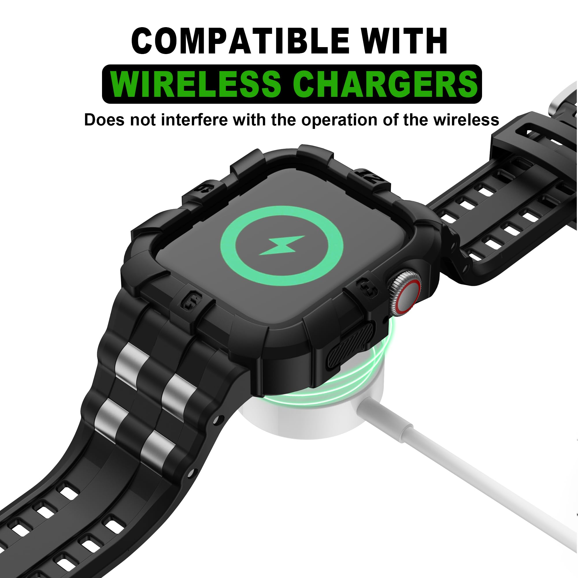 Foto 4 pulgar | Correa De Reloj Con Funda T-engine Compatible Con Apple Watch - Venta Internacional.