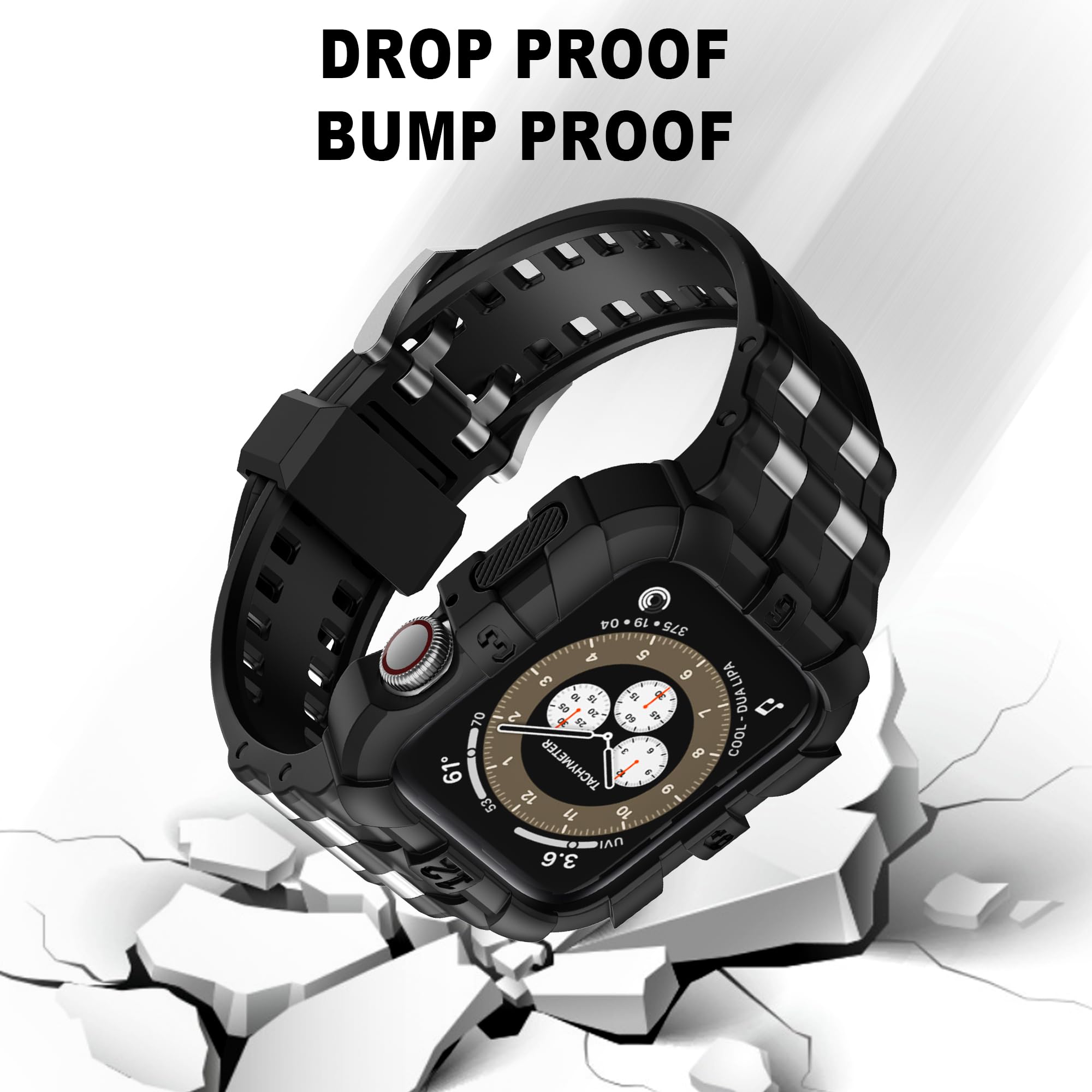 Foto 5 pulgar | Correa De Reloj Con Funda T-engine Compatible Con Apple Watch - Venta Internacional.