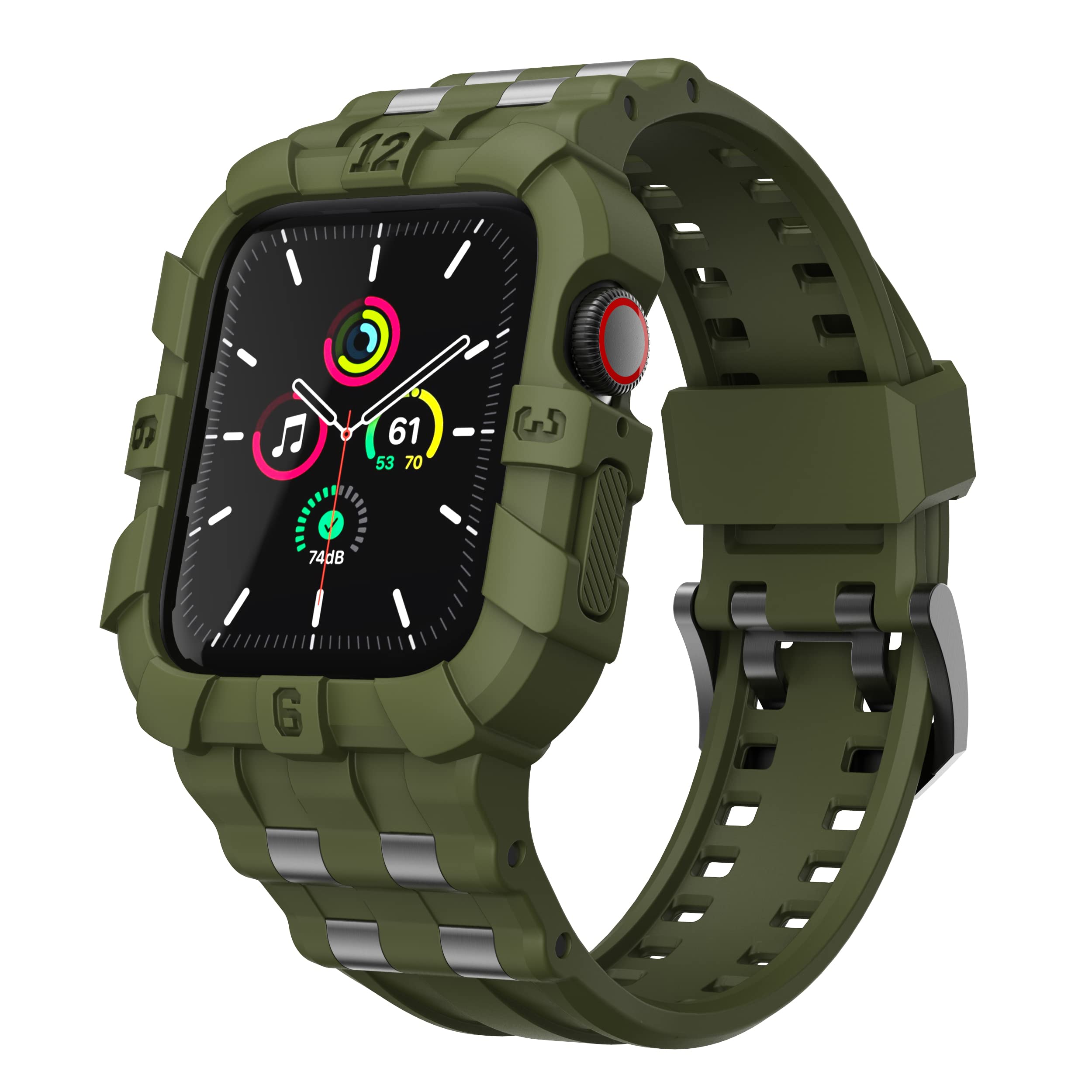 Foto 2 pulgar | Correa De Reloj Con Funda T-engine Compatible Con Apple Watch - Venta Internacional.