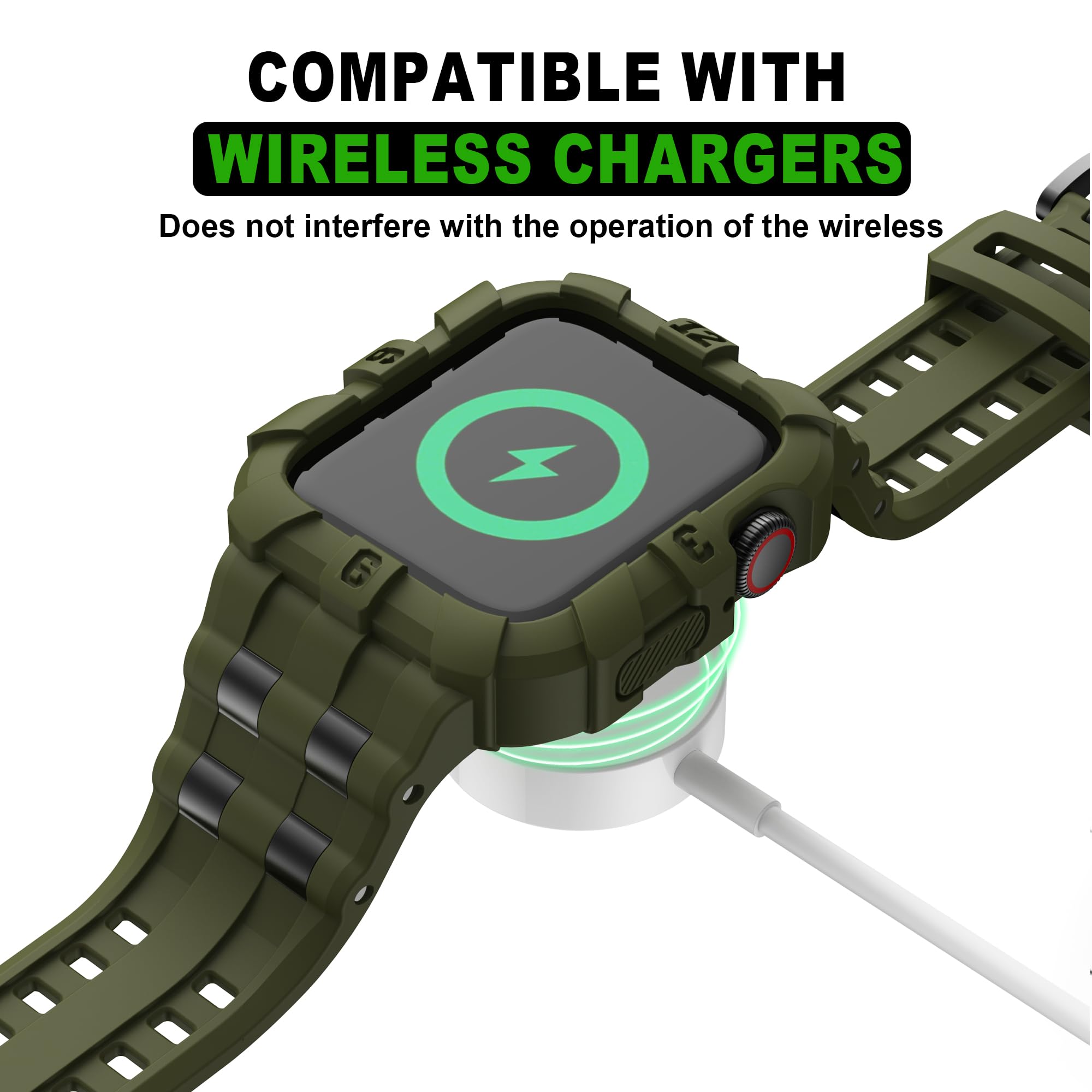 Foto 4 pulgar | Correa De Reloj Con Funda T-engine Compatible Con Apple Watch - Venta Internacional.