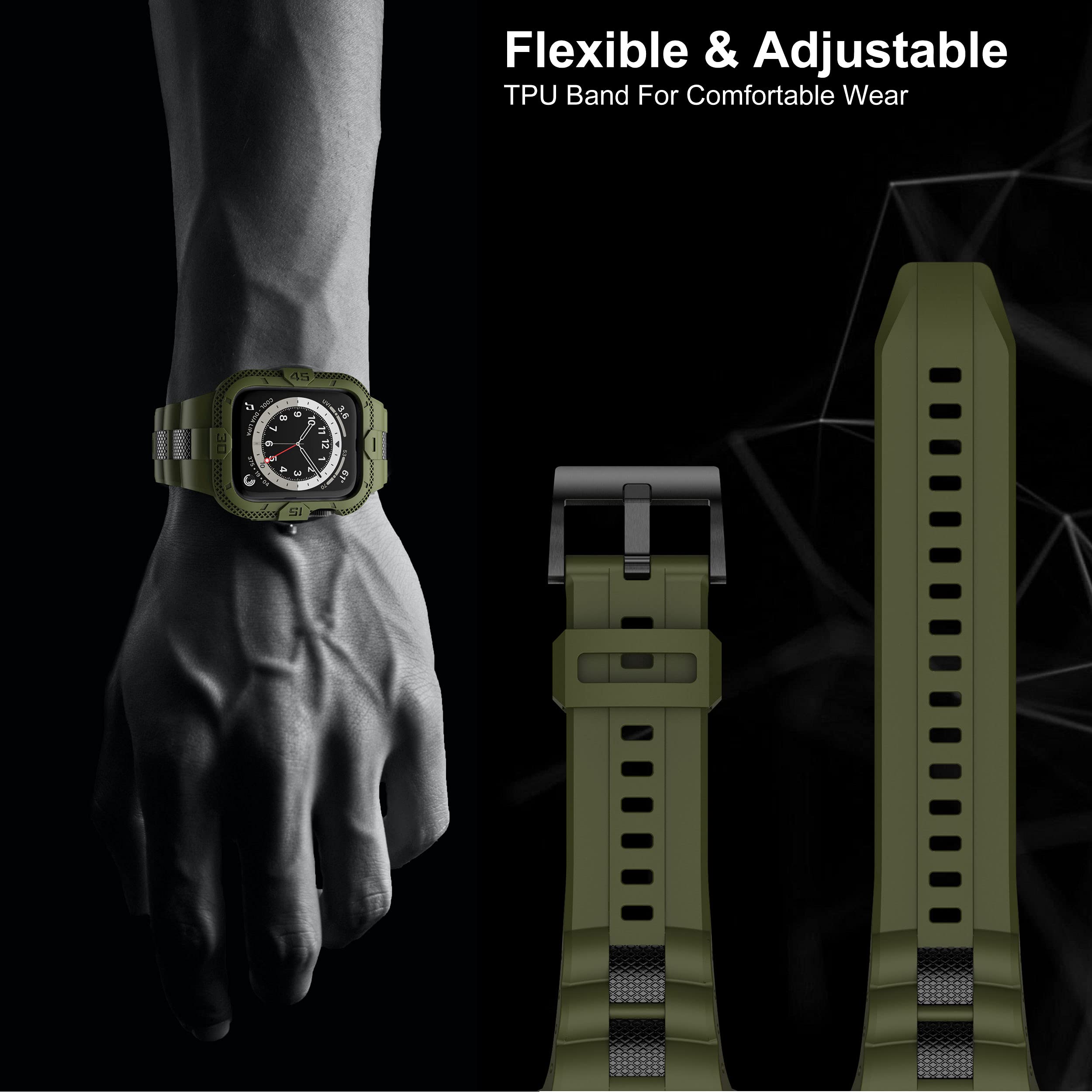 Foto 5 | Correa De Reloj Gelishi Compatible Con La Serie Apple De 41 Mm/40 Mm/38 Mm - Venta Internacional.