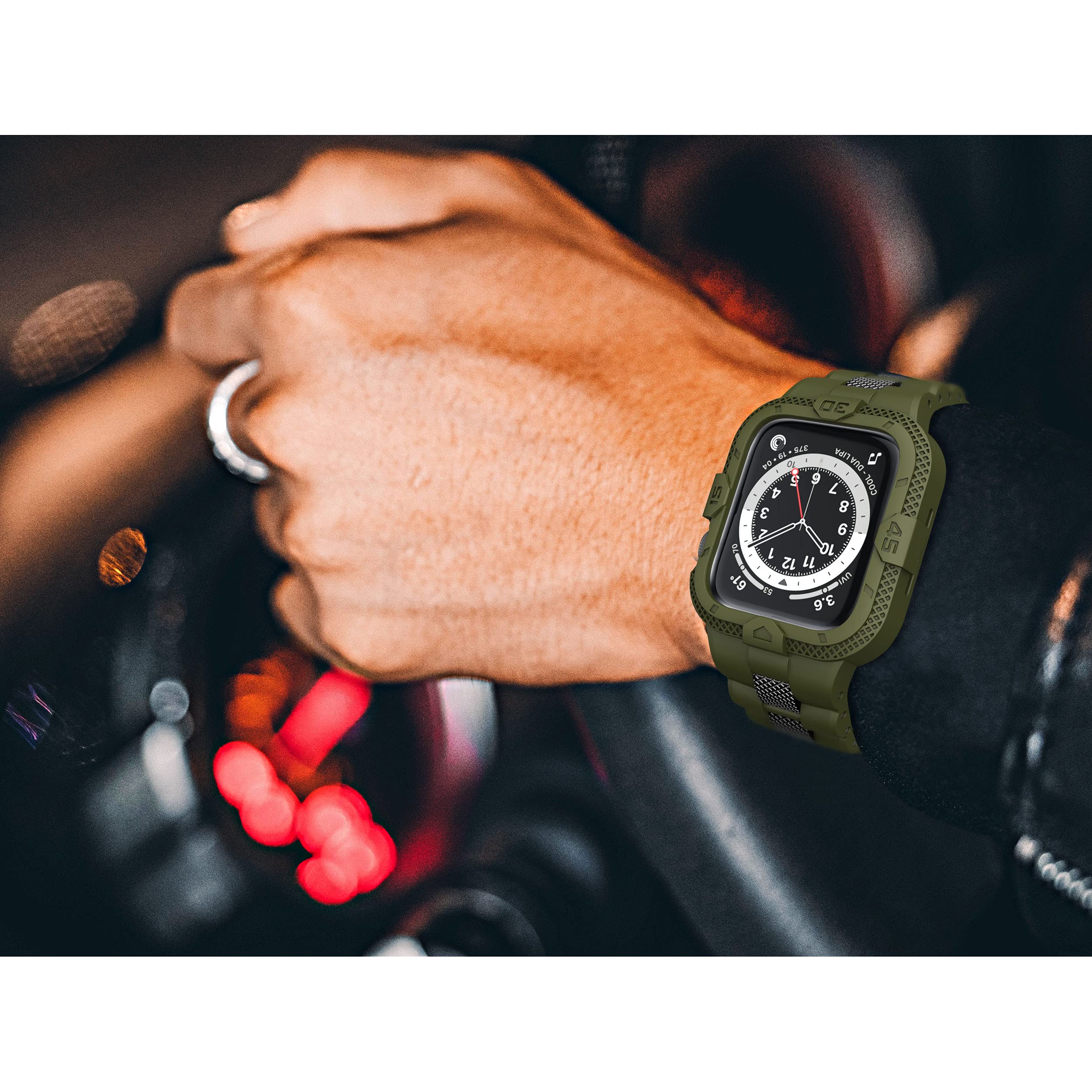 Foto 7 pulgar | Correa De Reloj Gelishi Compatible Con La Serie Apple De 41 Mm/40 Mm/38 Mm - Venta Internacional.