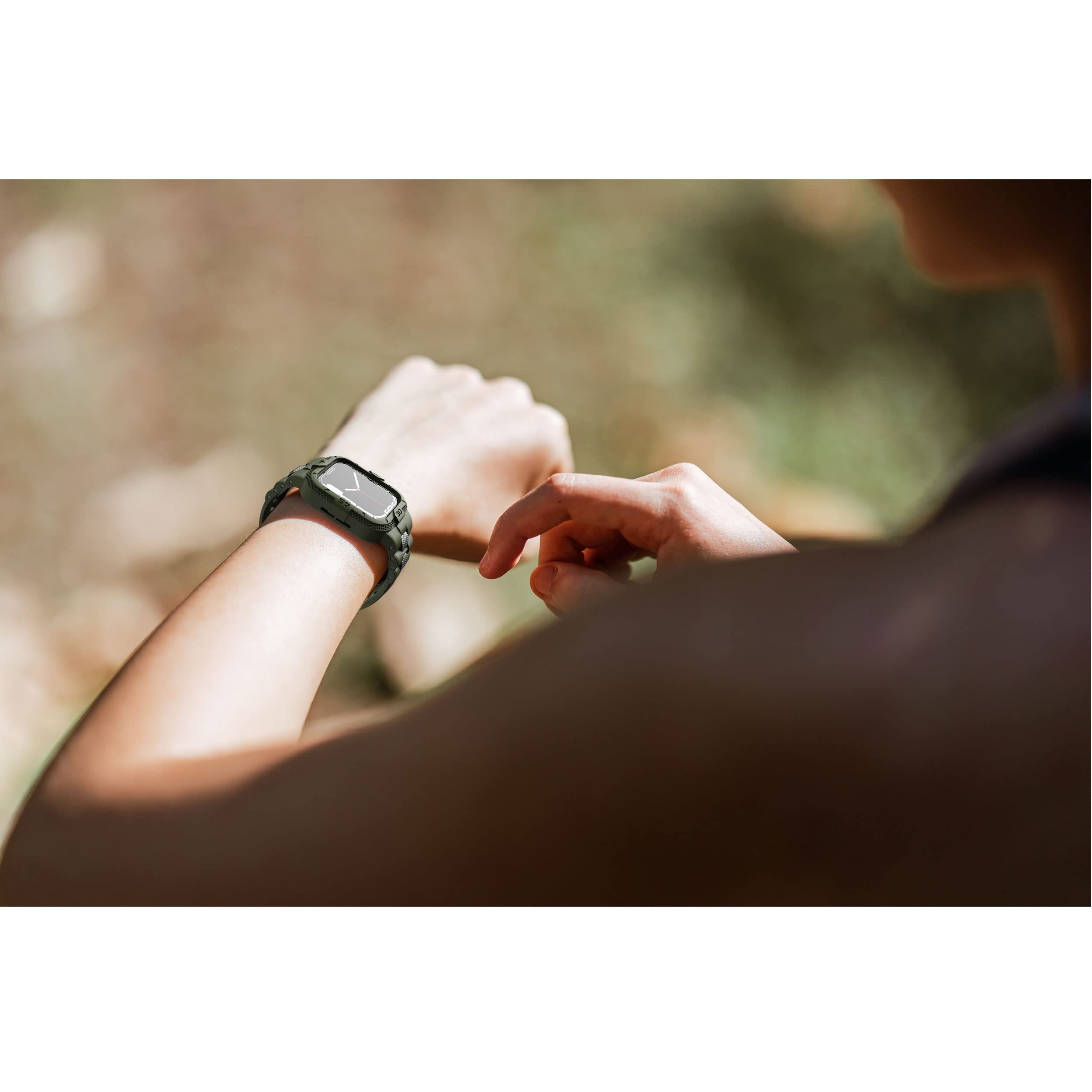 Foto 7 | Correa De Reloj Gelishi Compatible Con La Serie Apple De 41 Mm/40 Mm/38 Mm - Venta Internacional.