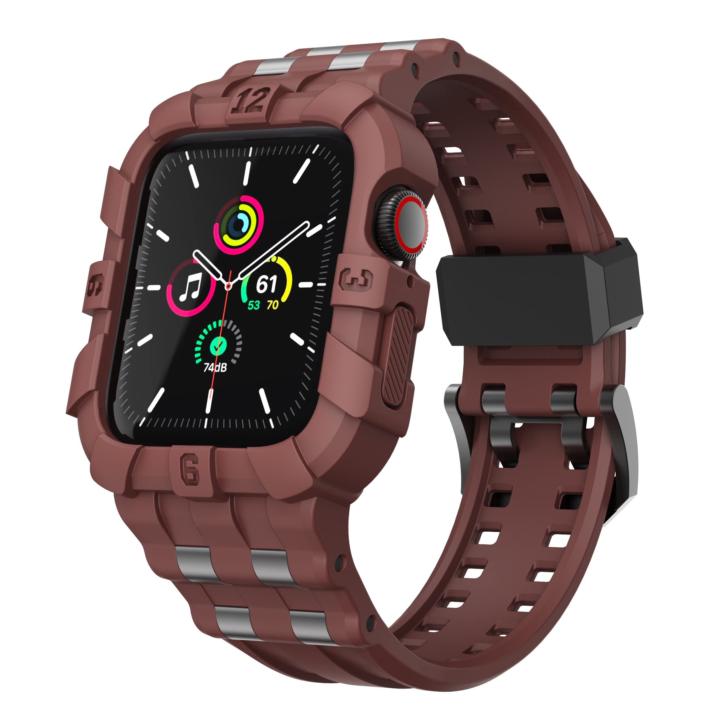 Foto 2 pulgar | Correa De Reloj Con Funda T-engine Compatible Con Apple Watch - Venta Internacional.