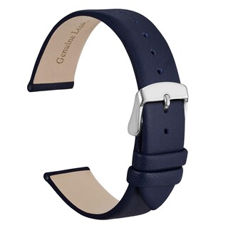 Foto 1 | Correa De Reloj Wocci, Elegante, Piel Auténtica, 12 Mm De Ancho De Lengüeta - Venta Internacional.