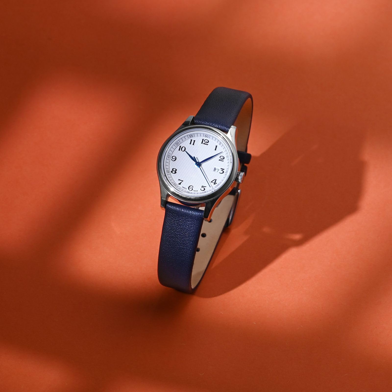 Foto 2 | Correa De Reloj Wocci, Elegante, Piel Auténtica, 12 Mm De Ancho De Lengüeta - Venta Internacional.