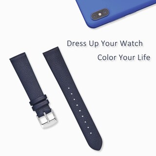 Foto 7 | Correa De Reloj Wocci, Elegante, Piel Auténtica, 12 Mm De Ancho De Lengüeta - Venta Internacional.