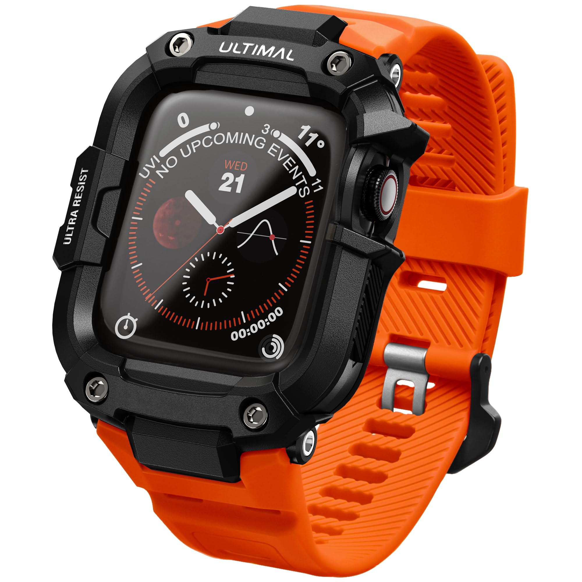 Foto 2 pulgar | Funda De Correa Ultimal Compatible Con Apple Watch Series 9/8/7 - Venta Internacional.