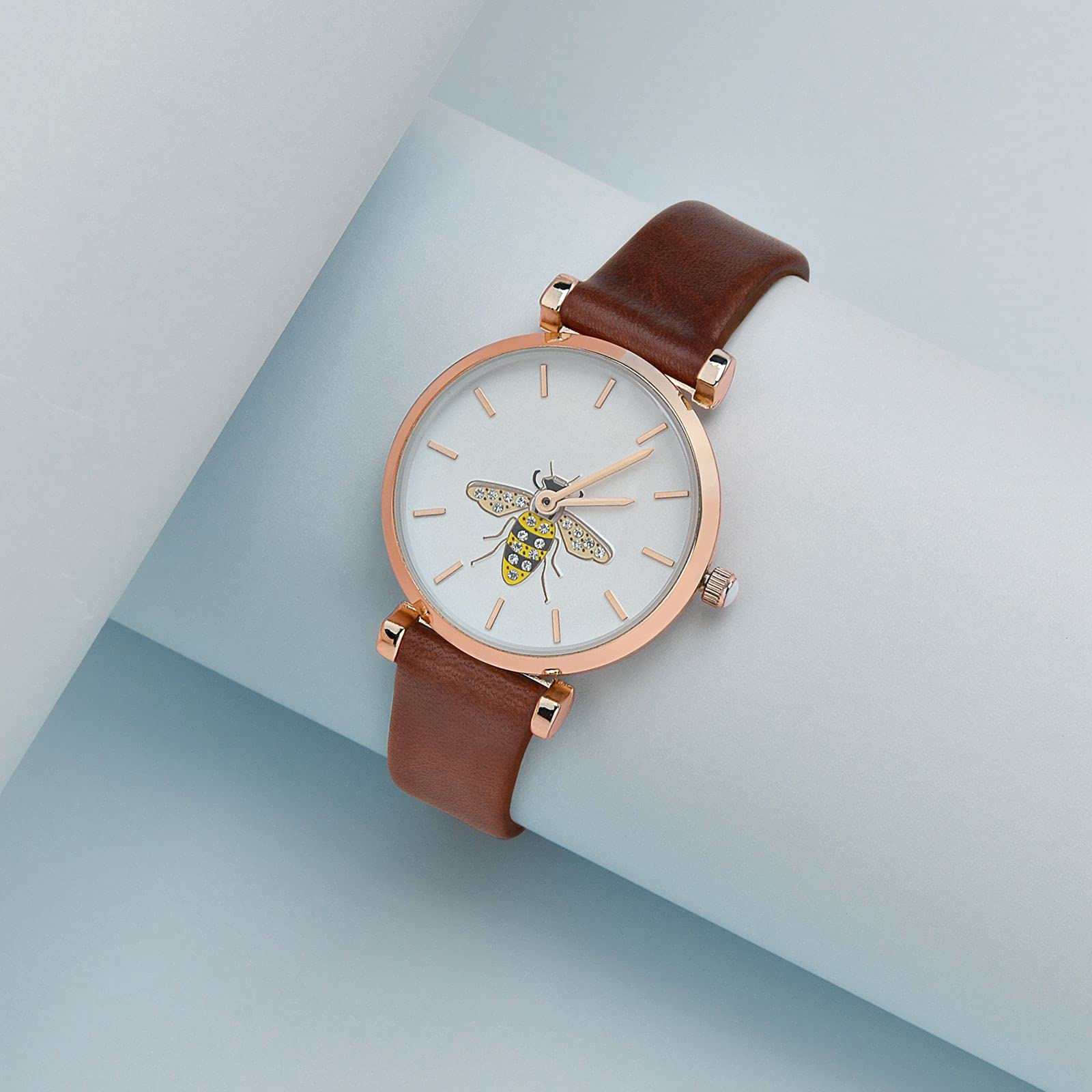 Foto 3 pulgar | Correa De Reloj Wocci, Elegante, Piel Auténtica, 14 Mm De Ancho De Asa - Venta Internacional.