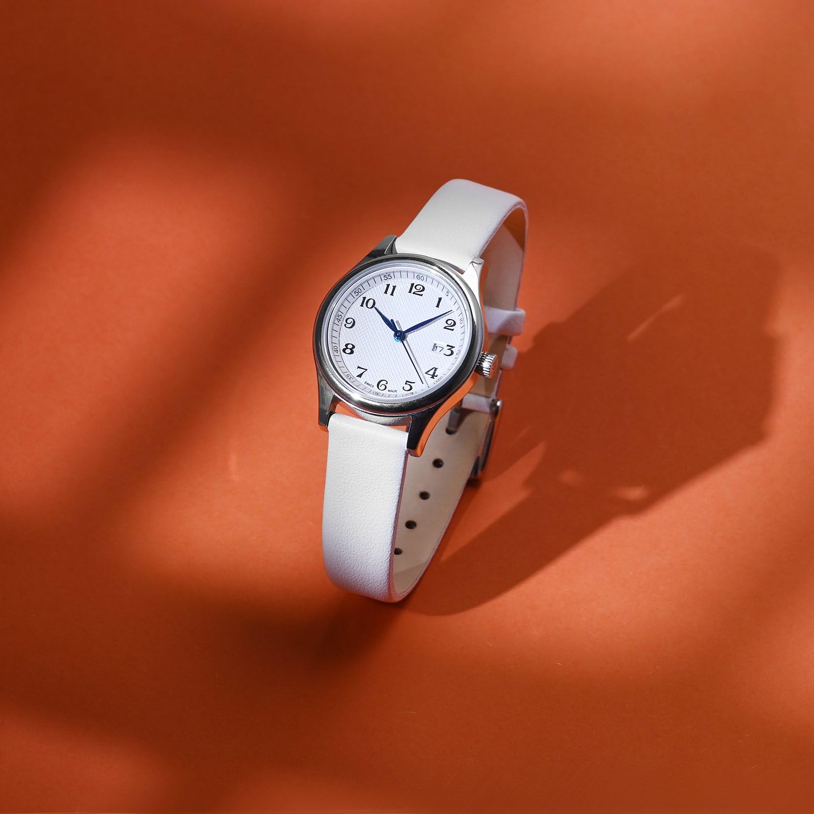 Foto 2 | Correa De Reloj Wocci, Elegante, Piel Auténtica, 8 Mm De Ancho De Asa - Venta Internacional.