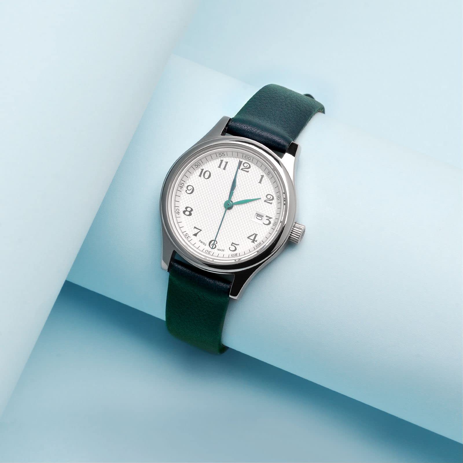 Foto 3 pulgar | Correa De Reloj Wocci, Elegante, Piel Auténtica, 14 Mm De Ancho De Asa - Venta Internacional.