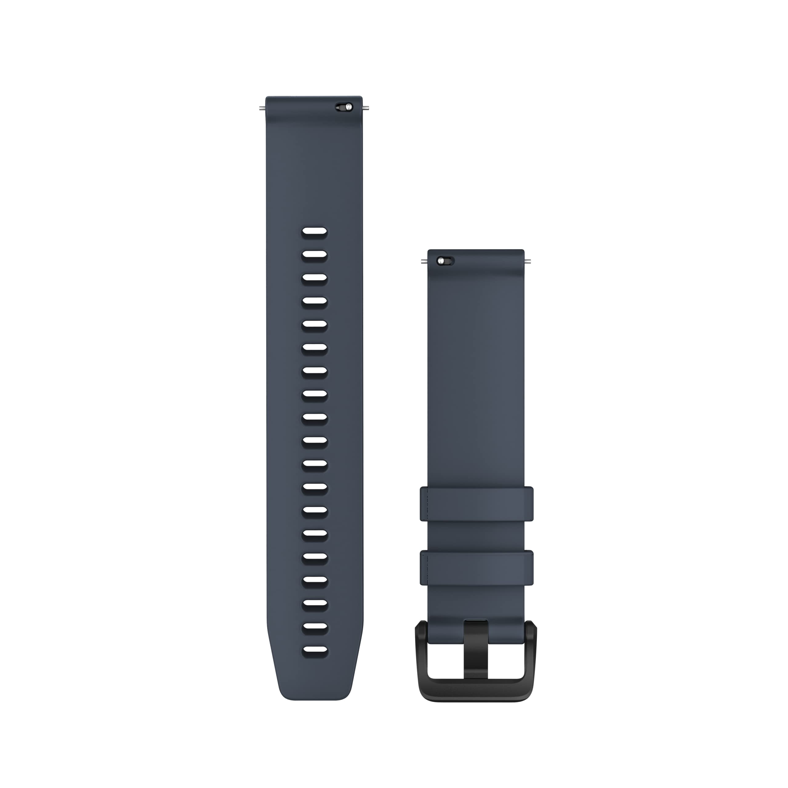 Foto 2 | Correa De Reloj Garmin Quick Release 20 Granite Blue Silicone - Venta Internacional.