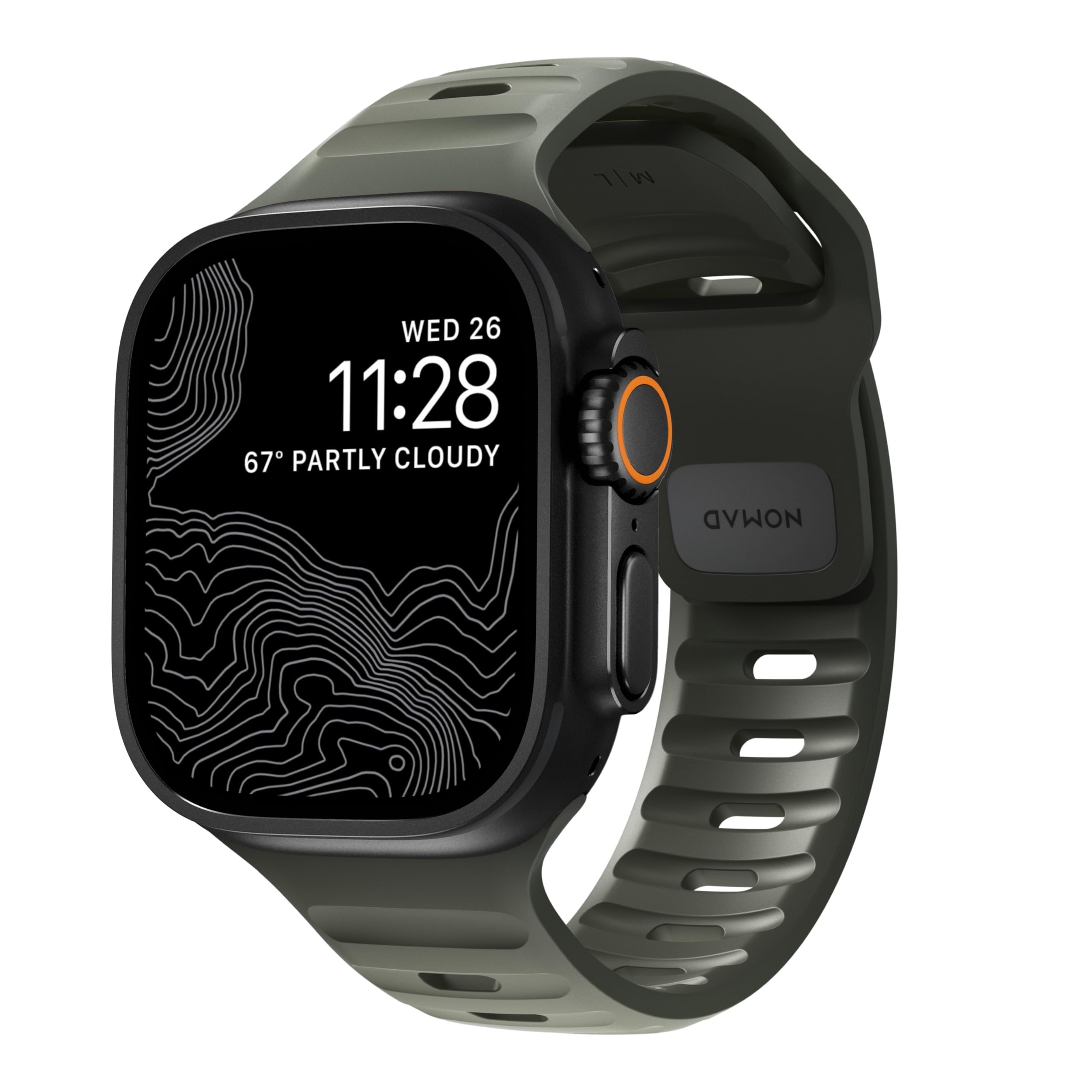 Correa Deportiva Nomad Nomad Sport Band De 45 Mm Para Apple Watch - Venta Internacional.