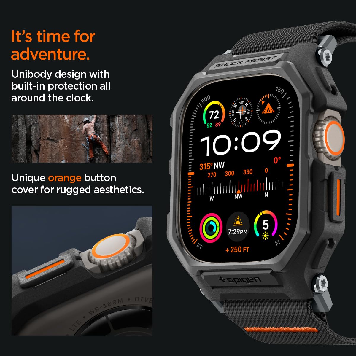 Foto 6 pulgar | Funda Con Correa De Tela Para Apple Watch Ultra 2/apple Watch Ultra - Venta Internacional.
