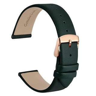 Foto 1 | Correa De Reloj Wocci, Elegante, Piel Auténtica, 18 Mm De Ancho De Asa - Venta Internacional.