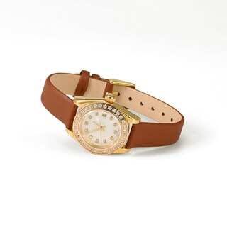 Foto 2 | Correa De Reloj Wocci, Elegante, Piel Auténtica, 14 Mm De Ancho De Asa - Venta Internacional.