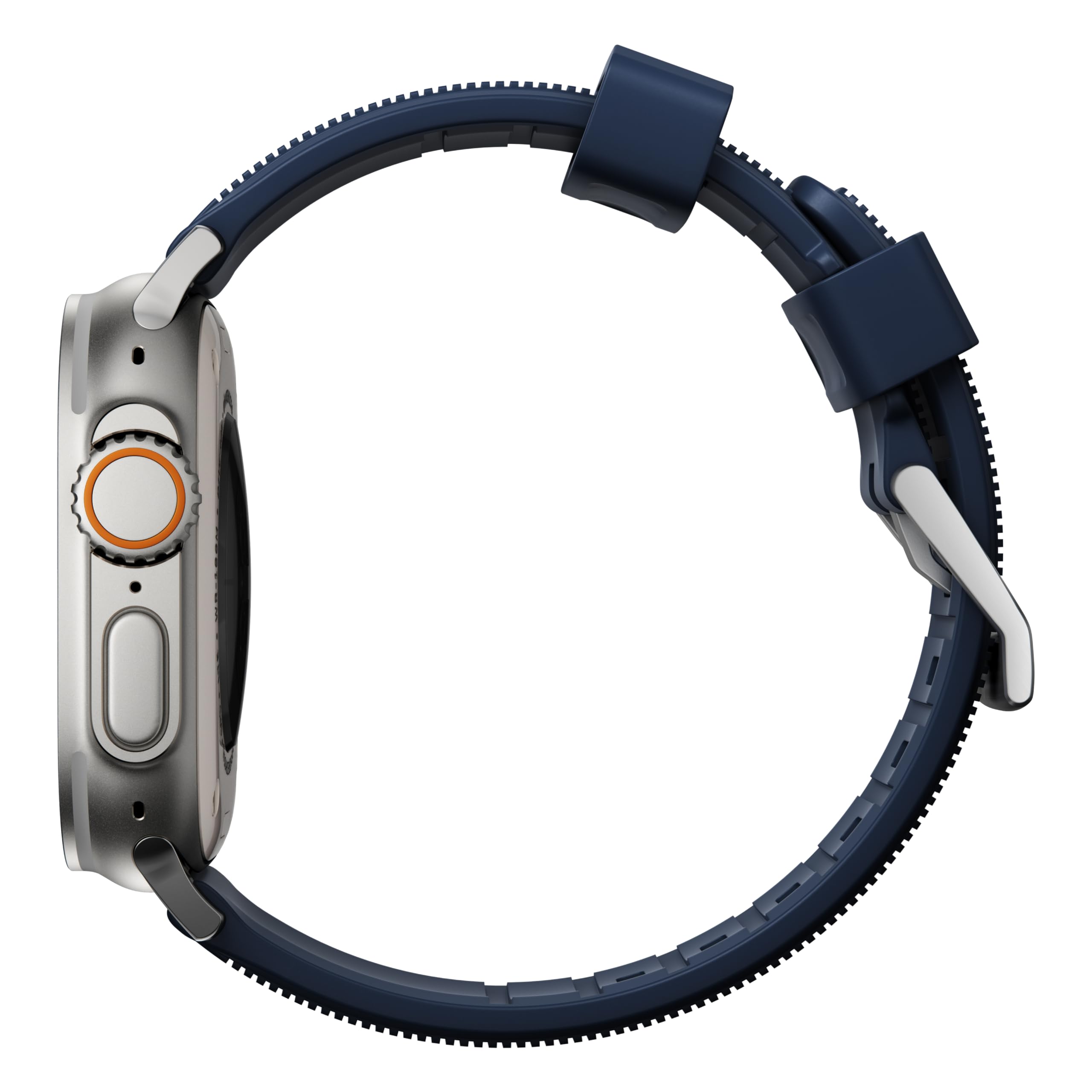 Foto 4 pulgar | Correa De Reloj Nomad Rugged 45 Mm Azul Atlántico Para Apple Watch - Venta Internacional.