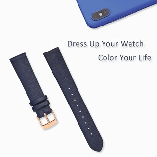 Foto 7 | Correa De Reloj Wocci, Elegante, Piel Auténtica, 12 Mm De Ancho De Lengüeta - Venta Internacional.