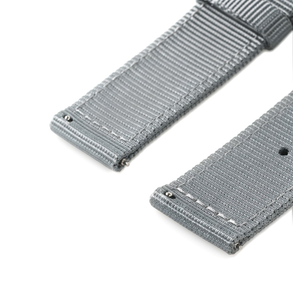 Foto 5 pulgar | Pulseras De Reloj Archer Premium De Nailon Quick Release 20 Mm, Color Gris - Venta Internacional.