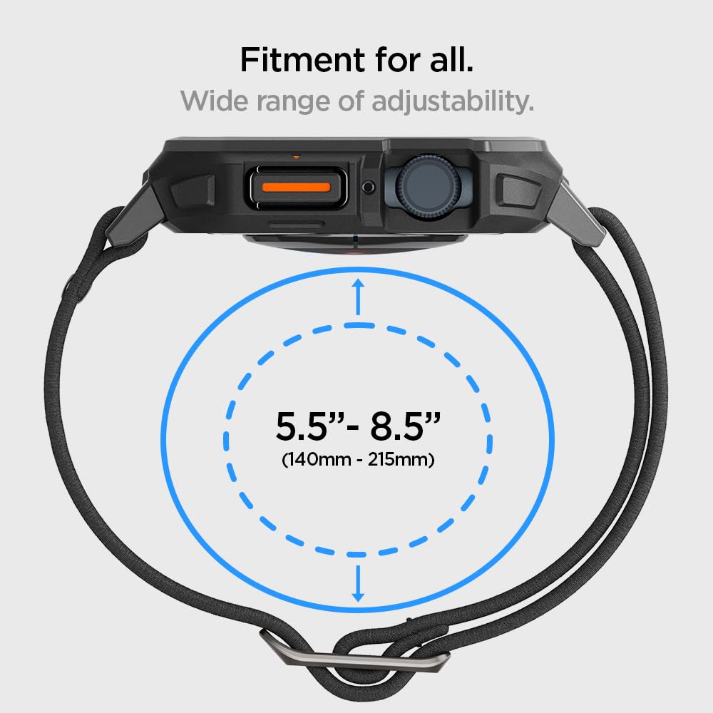 Foto 4 pulgar | Funda Para Apple Watch Series 9/8/7 Spigen Lite Fit Pro De 45 Mm - Venta Internacional.
