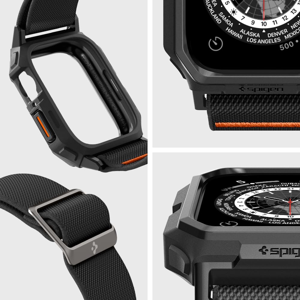 Foto 5 pulgar | Funda Para Apple Watch Series 9/8/7 Spigen Lite Fit Pro De 45 Mm - Venta Internacional.