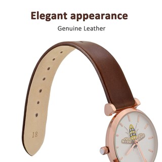 Foto 3 | Correa De Reloj Wocci, Elegante, Piel Auténtica, 20 Mm De Ancho De Lengüeta - Venta Internacional.