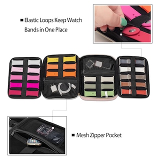 Foto 3 | Estuche De Almacenamiento Para Correas De Reloj Teamoy Para 26 Correas - Venta Internacional.