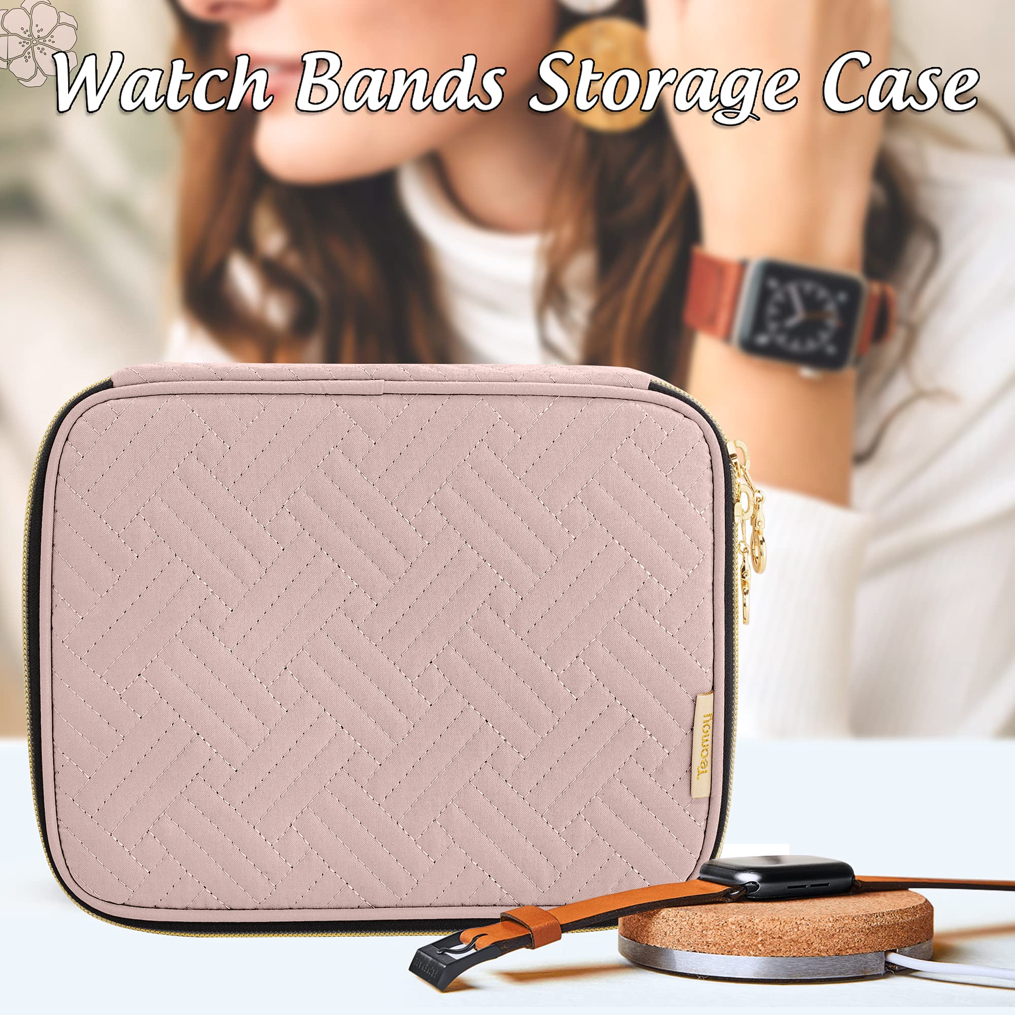Foto 8 pulgar | Estuche De Almacenamiento Para Correas De Reloj Teamoy Para 26 Correas - Venta Internacional.