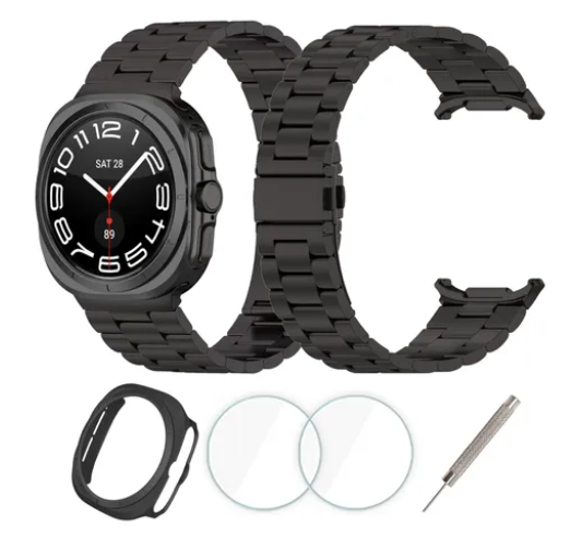 Foto 2 pulgar | Correa para Samsung Galaxy Watch Ultra + Mica Case