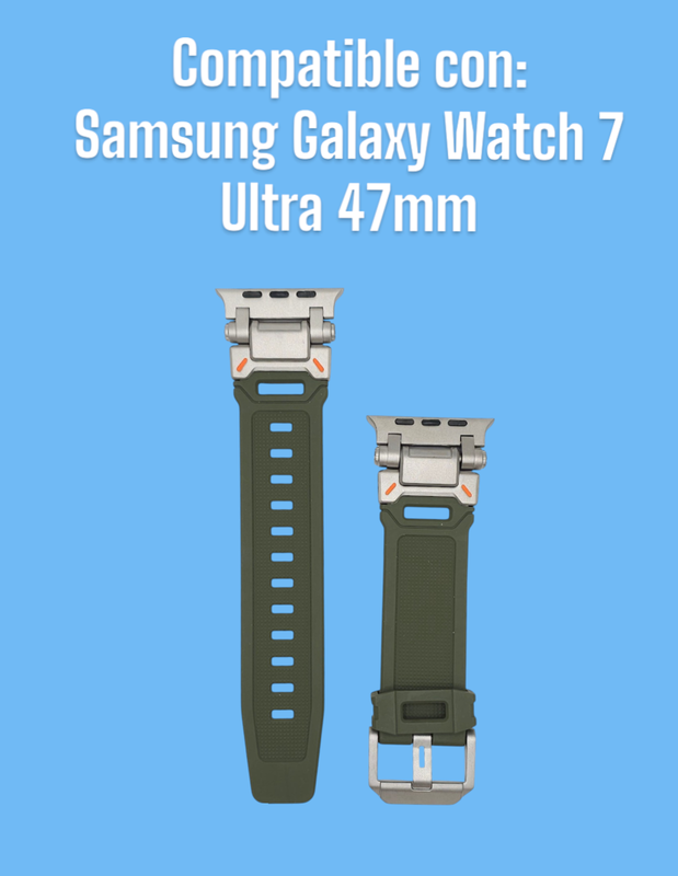 Foto 5 pulgar | Correa Teknet para Samsung Galaxy Watch 7 Ultra 47mm