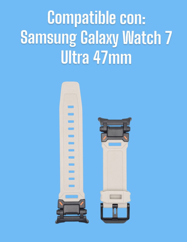 Foto 5 pulgar | Correa Teknet para Samsung Galaxy Watch 7 Ultra 47mm