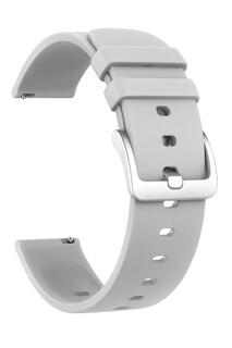 Foto 1 | Correa Universal de Silicón Gris 20 mm para Smartwatch, Diseño Deportivo y Ajuste Rápido