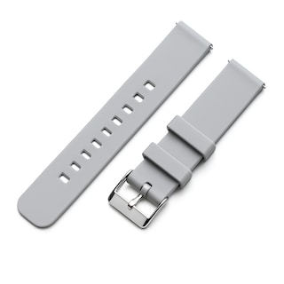 Foto 5 | Correa Universal de Silicón Gris 20 mm para Smartwatch, Diseño Deportivo y Ajuste Rápido