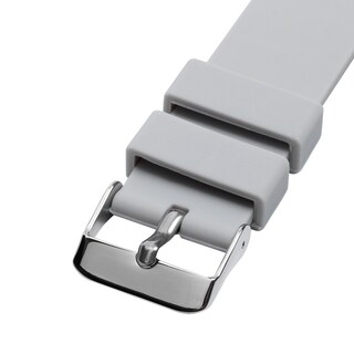 Foto 7 | Correa Universal de Silicón Gris 20 mm para Smartwatch, Diseño Deportivo y Ajuste Rápido