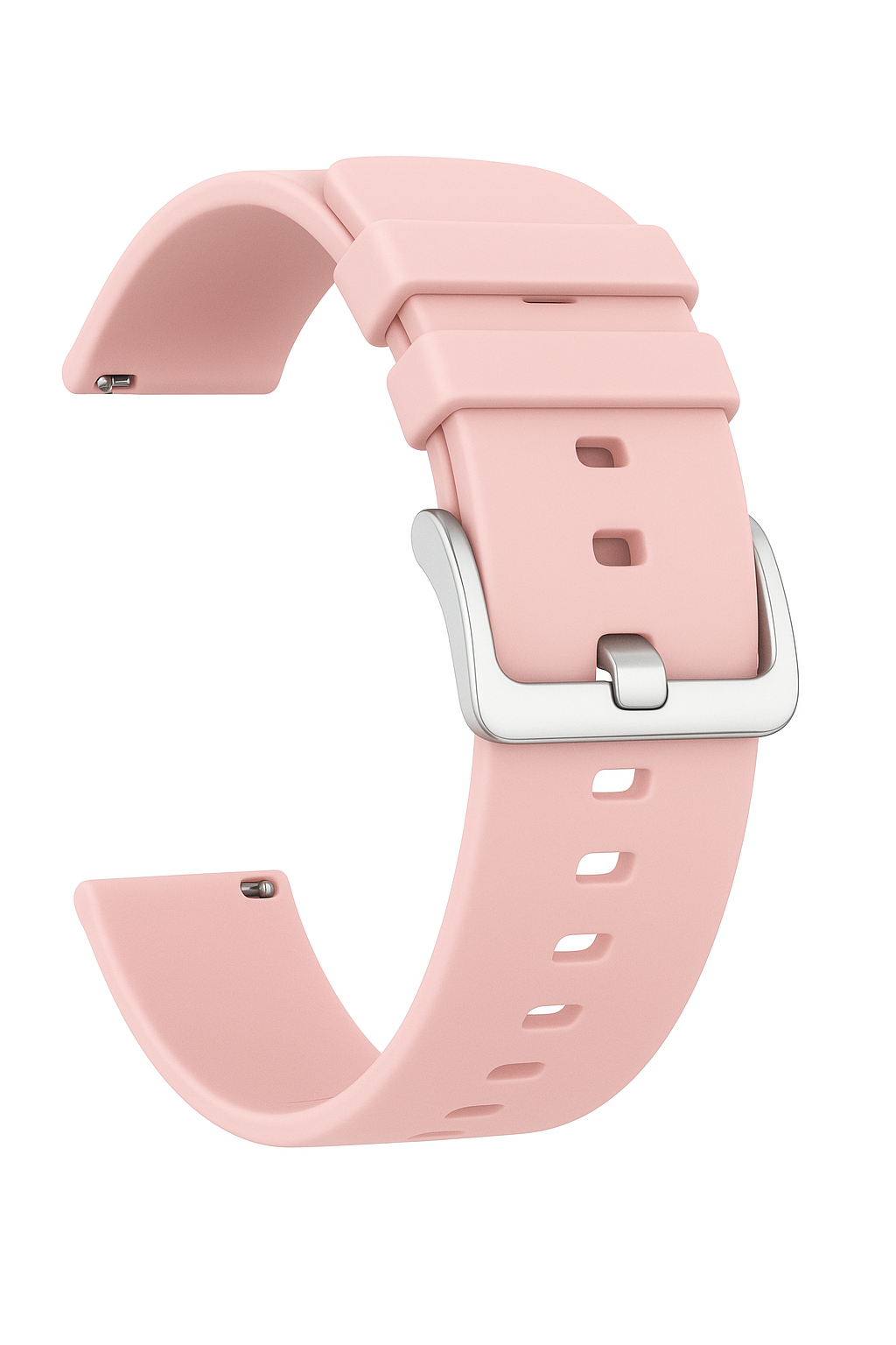 Foto 2 pulgar | Correa Universal de Silicón Rosa 20 mm para Smartwatch, Diseño Deportivo y Ajuste Rápido