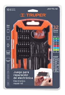 Foto 2 | Herramientas para Reparación de Celulares Truper 32 piezas