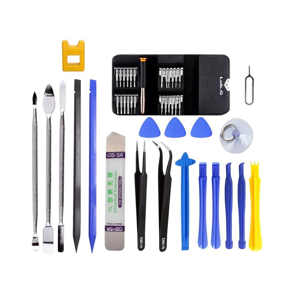 Kit De Herramientas Lab.g Reparación Pantalla Lcd Celular 45 En 1 Multicolor