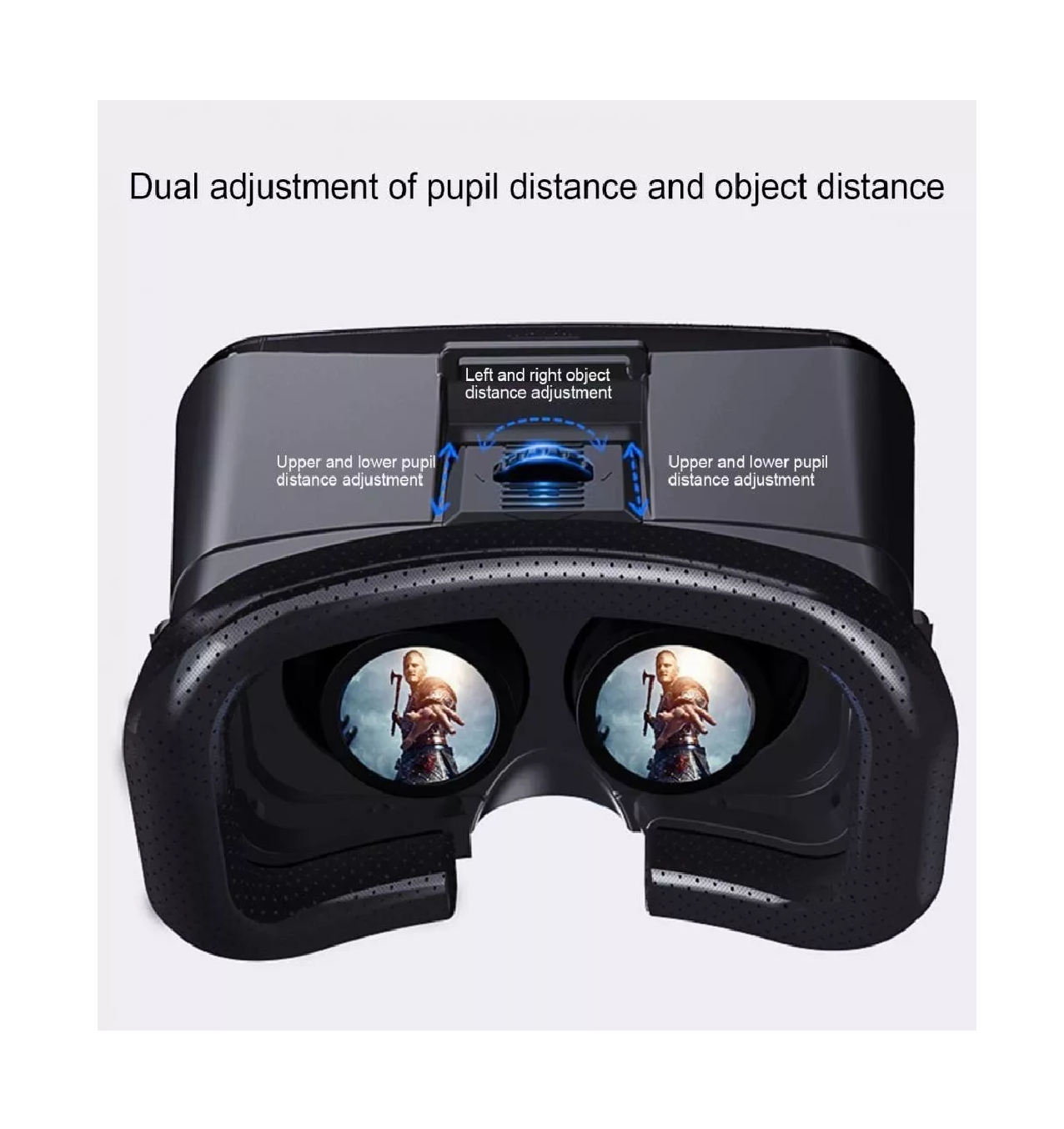 Foto 5 pulgar | 3d Lentes De Realidad Virtual Con Control Remoto Negro
