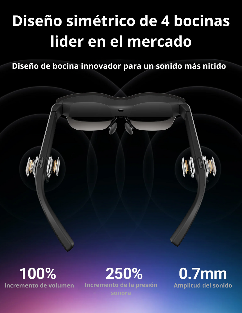 Foto 5 | Lentes De Realidad Aumentada Tcl Rayneo Air 2s Xr Glasses
