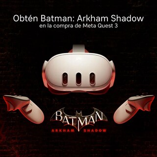 Foto 2 | Lentes De Realida Virtual Meta Quest 3 Mixed Reality 4k 512gb Bundle Batman Arkham Shadow