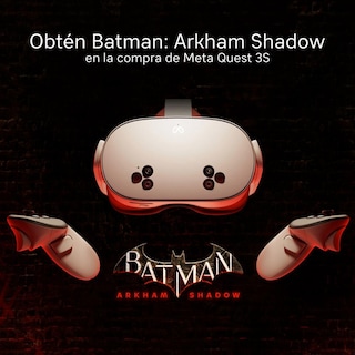 Foto 2 | Lentes De Realida Virtual Meta Quest 3s Mixed Reality 256gb Bundle Batman Arkham Shadow