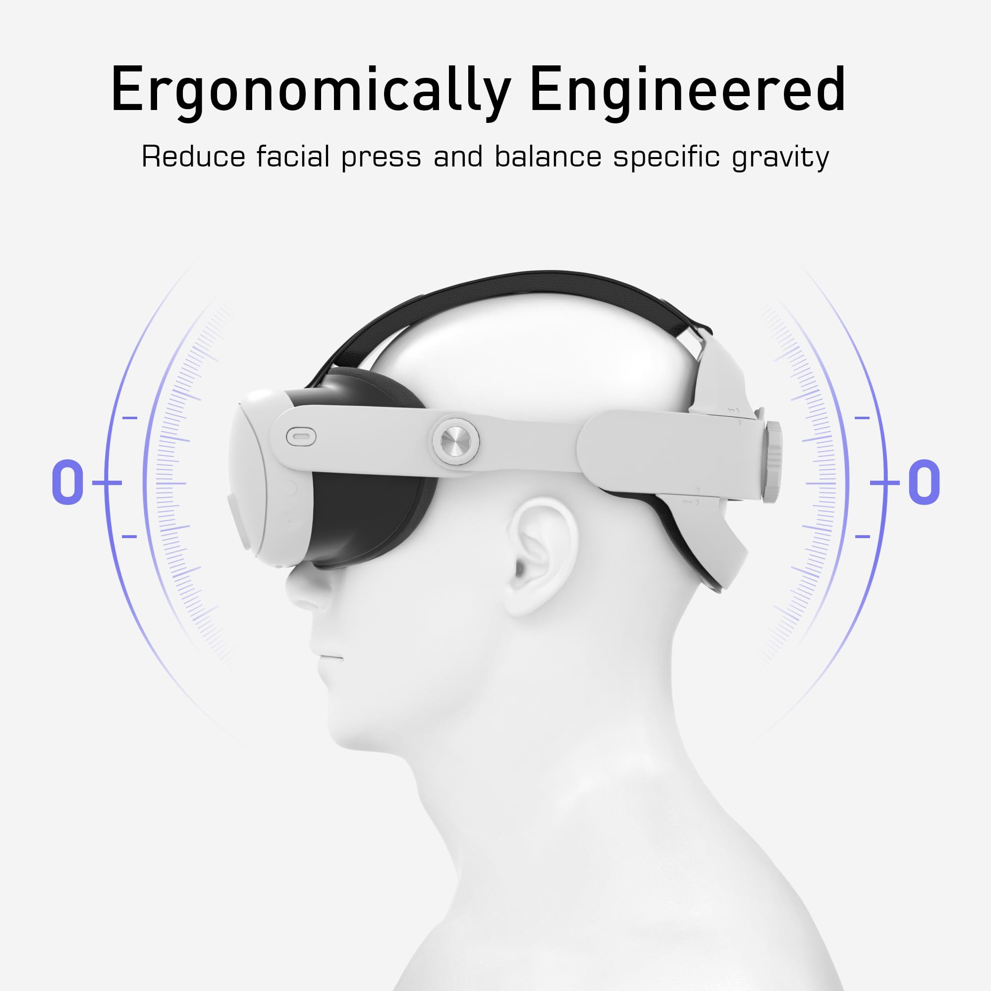 Foto 5 | Accesorios De Correa Para La Cabeza Kuject Design Comfort Para Oculus Quest 3s/quest3 - Venta Internacional.